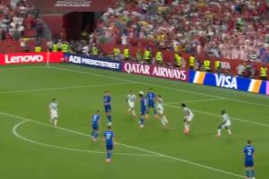 克罗地亚绝平球是否越位？判罚关键在于马塔诺维奇的头发是否触球