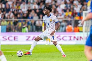 马卡报：楚阿梅尼仍单独训练，很难出战对阵摩洛哥的比赛